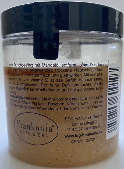 Vanille Mandelöl Duschpeeling Body Scrub Körperpeeling | 320g