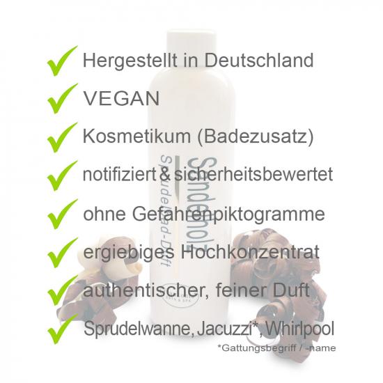 Sandelholz Sprudelbad Duft Konzentrat 230ml