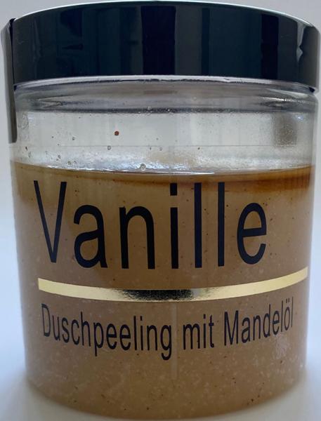 Vanille Mandelöl Duschpeeling Body Scrub Körperpeeling | 320g