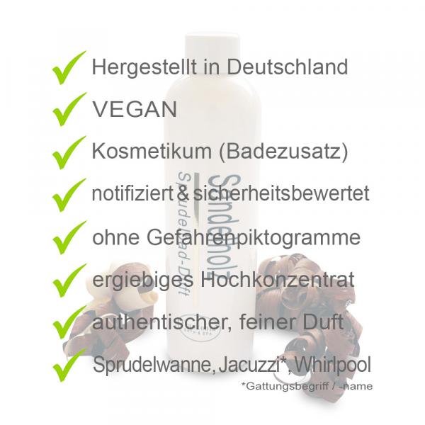 Sandelholz Sprudelbad Duft Konzentrat 230ml