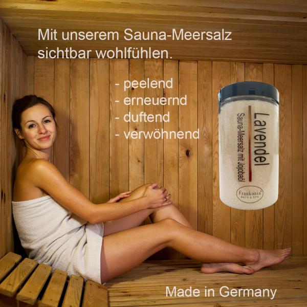 Lavendel Sauna Salz Wellness
